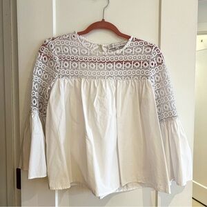 Endless Rose White Blouse Size S
